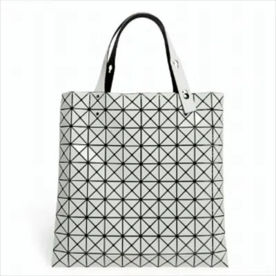 Baobao Geometric Triangular Tote Bag With Finish In White
