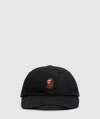 Bape - A Bathing Ape One Point Cap In Black