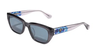 Pre-owned Bape 10 Sunglasses In Blue