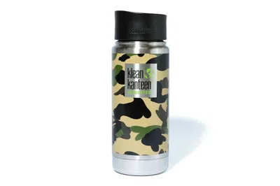 Pre-owned Bape 1st Camo 16oz. Klean Kanteen In Yellow