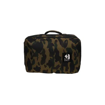 Pre-owned Bape 1st Camo Cordura 2way Daypack 'green'