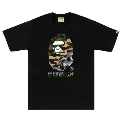 Pre-owned Bape 1st Camo Crazy By Bathing Ape Tee 'black' | Men's Size S