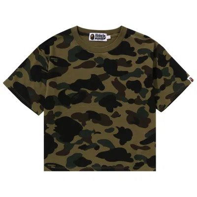 Pre-owned Bape 1st Camo Mini Tee 'green'