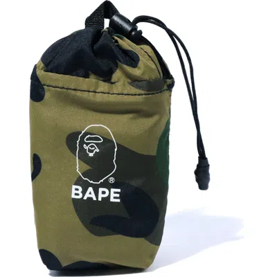 Pre-owned Bape 1st Camo Packable Waist Bag In Green