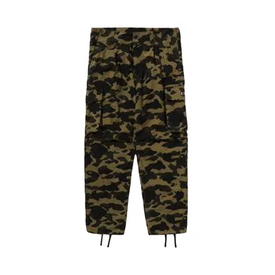 Pre-owned Bape 1st Camo Regular Fit 6 Pocket Pants 'green' | Men's Size Xl