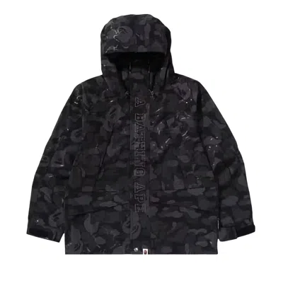 Pre-owned Bape 1st Camo Snowboard Jacket 'black' | Men's Size S