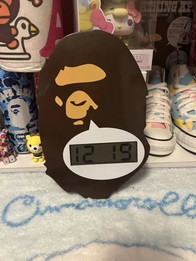 Pre-owned Bape 2011  Digital Wall Clock