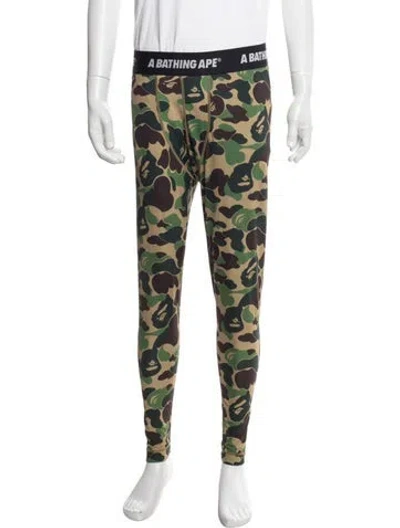 Pre-owned Bape 2019 Sb Tights Pajama Bottoms In Green