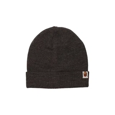 Pre-owned Bape 2way Knit Cap 'grey/charcoal'
