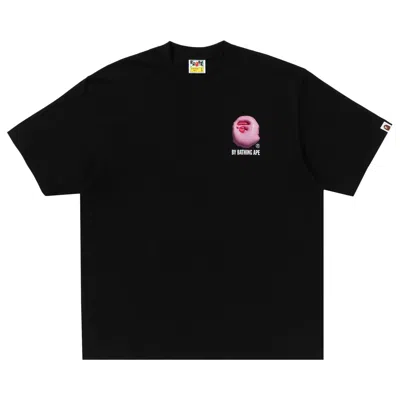 Pre-owned Bape 3d Art Ape Head Relaxed Fit Tee 'black' | Men's Size Xl