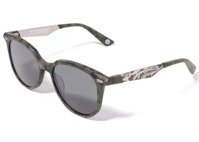Pre-owned Bape 4 Shark Sunglasses In Green