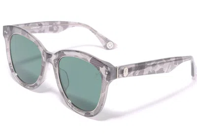 Pre-owned Bape 6 Sunglasses In Grey