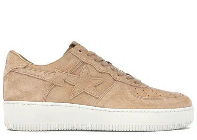 Pre-owned Bape A Bathing Ape  Sta Low Ronnie Fieg Fiegsta Sneakers In Sand