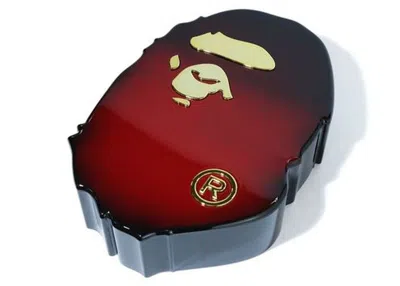 Pre-owned Bape A Bathing Ape Chinese New Year Ape Head Candy Box In Red