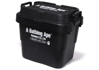 Pre-owned Bape A Bathing Ape Mini Storage Box In Black
