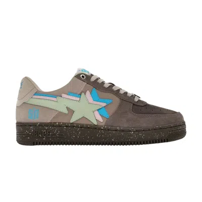 Pre-owned Bape A Bathing Ape Sta News 'night' | Grey | Men's Size 8.5 In Gray