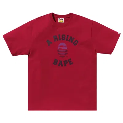 Pre-owned Bape A Rising Tee 'purple'