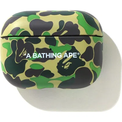 Pre-owned Bape Abc Camo Airpods Pro Case (ss21) In Green