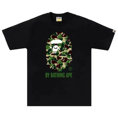 Pre-owned Bape Abc Camo By Bathing Ape Tee 'black/green' | Men's Size Xl