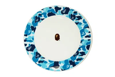 Pre-owned Bape Abc Camo Dishes In Blue