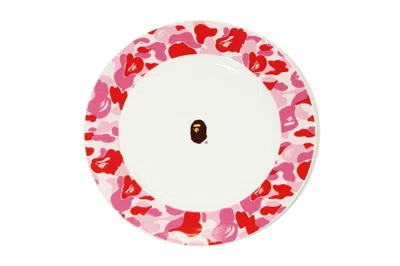 Pre-owned Bape Abc Camo Dishes In Pink