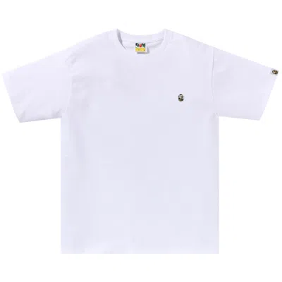 Pre-owned Bape Abc Camo One Point Tee 'white/green' | Men's Size Xl