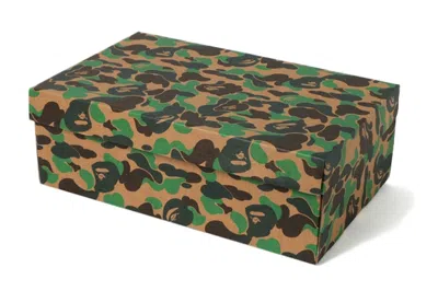 Pre-owned Bape Abc Camo Storage Box In Green