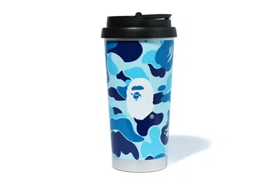 Pre-owned Bape Abc Camo Tumbler In Blue