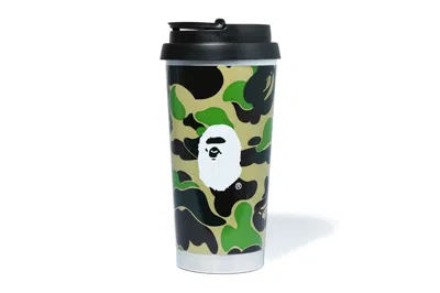 Pre-owned Bape Abc Camo Tumbler In Green