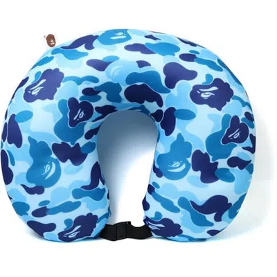 Pre-owned Bape Abc Neck Pillow Pillow In Blue