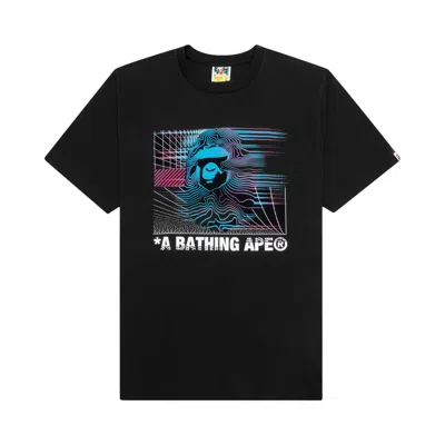 Pre-owned Bape Aero Tee 'black'