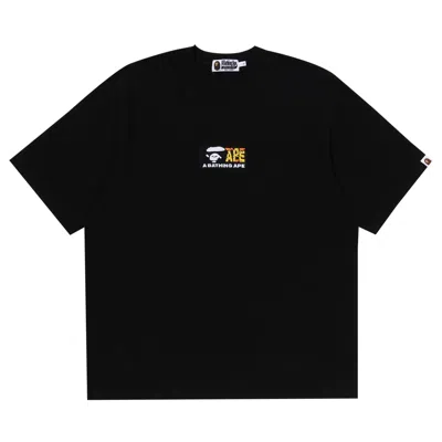 Pre-owned Bape Album Monogram Tee 'black'