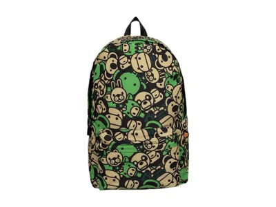Pre-owned Bape All Friends Large Backpack