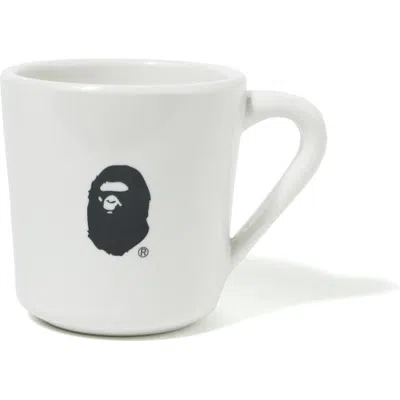 Pre-owned Bape Ape Head Mug In White