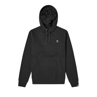 Pre-owned Bape Ape Head One Point Heavyweight Hoodie 'black' | Men's Size M