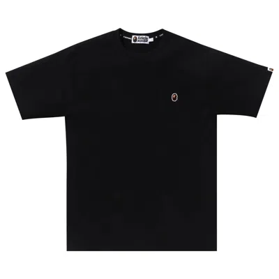 Pre-owned Bape Ape Head One Point Pocket Tee 'black'