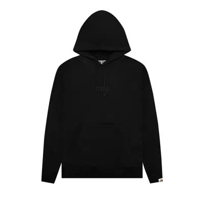 Pre-owned Bape Ape Head Pullover Hoodie 'black'