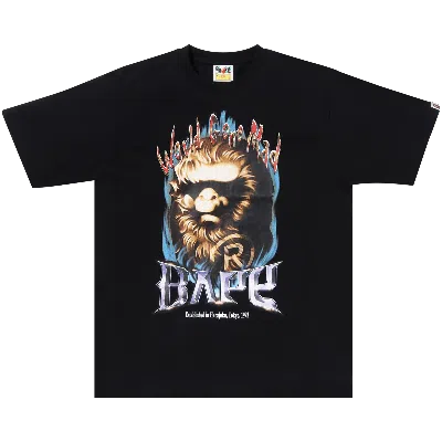Pre-owned Bape Ape Head Tee 'black'