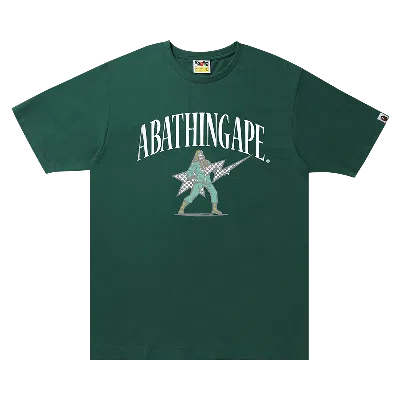 Pre-owned Bape Archive Graphic Tee #2 'green'