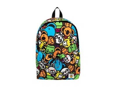 Pre-owned Bape Baby Milo All Safari Medium Backpack