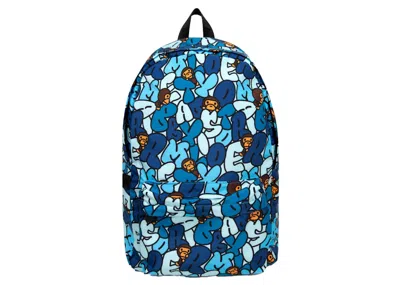 Pre-owned Bape Baby Milo Backpack In Blue