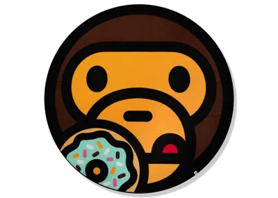 Pre-owned Bape Baby Milo Beach Towel In Brown