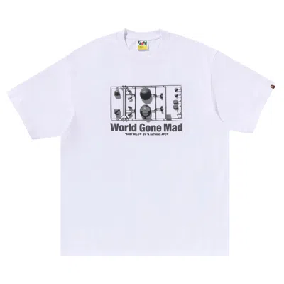 Pre-owned Bape Baby Milo Figure Relaxed Fit Tee 'white' | Men's Size Xl
