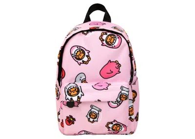 Pre-owned Bape Baby Milo Hard Backpack In Pink