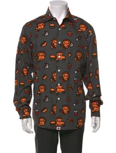 Pre-owned Bape Baby Milo Junk Food Printed Shirt In Multi