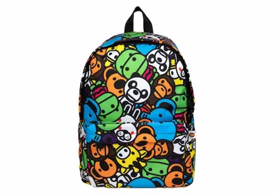 Pre-owned Bape Baby Milo Medium Backpack In Multi