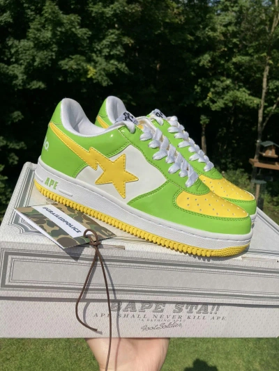 Pre-owned Bape Baby Milo Miloborg Sta (2008) Shoes In Green