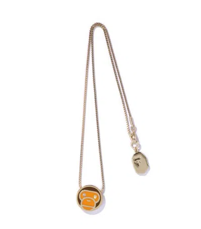 Pre-owned Bape Baby Milo Necklace In Multicolor
