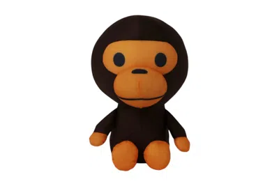 Pre-owned Bape Baby Milo Plush Doll Cushion In Brown