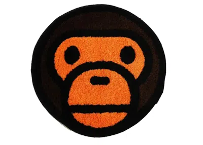 Pre-owned Bape Baby Milo Rug Mat In Brown